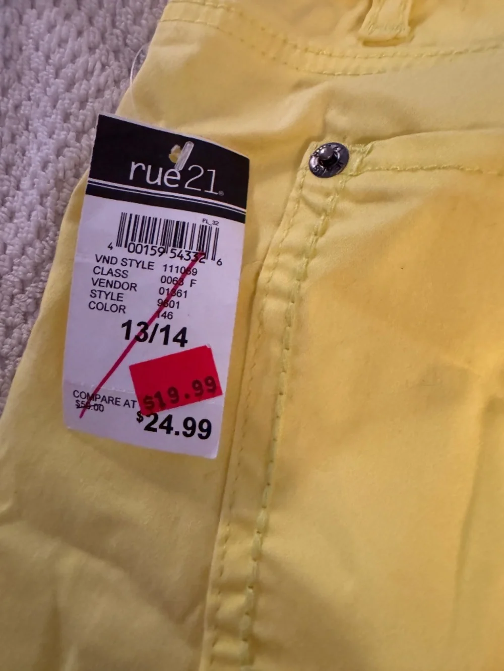 Rue 21 pants size 12/13